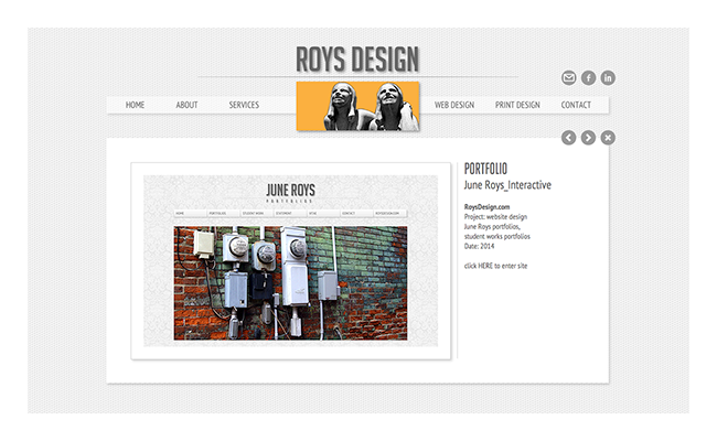 image roys design popup